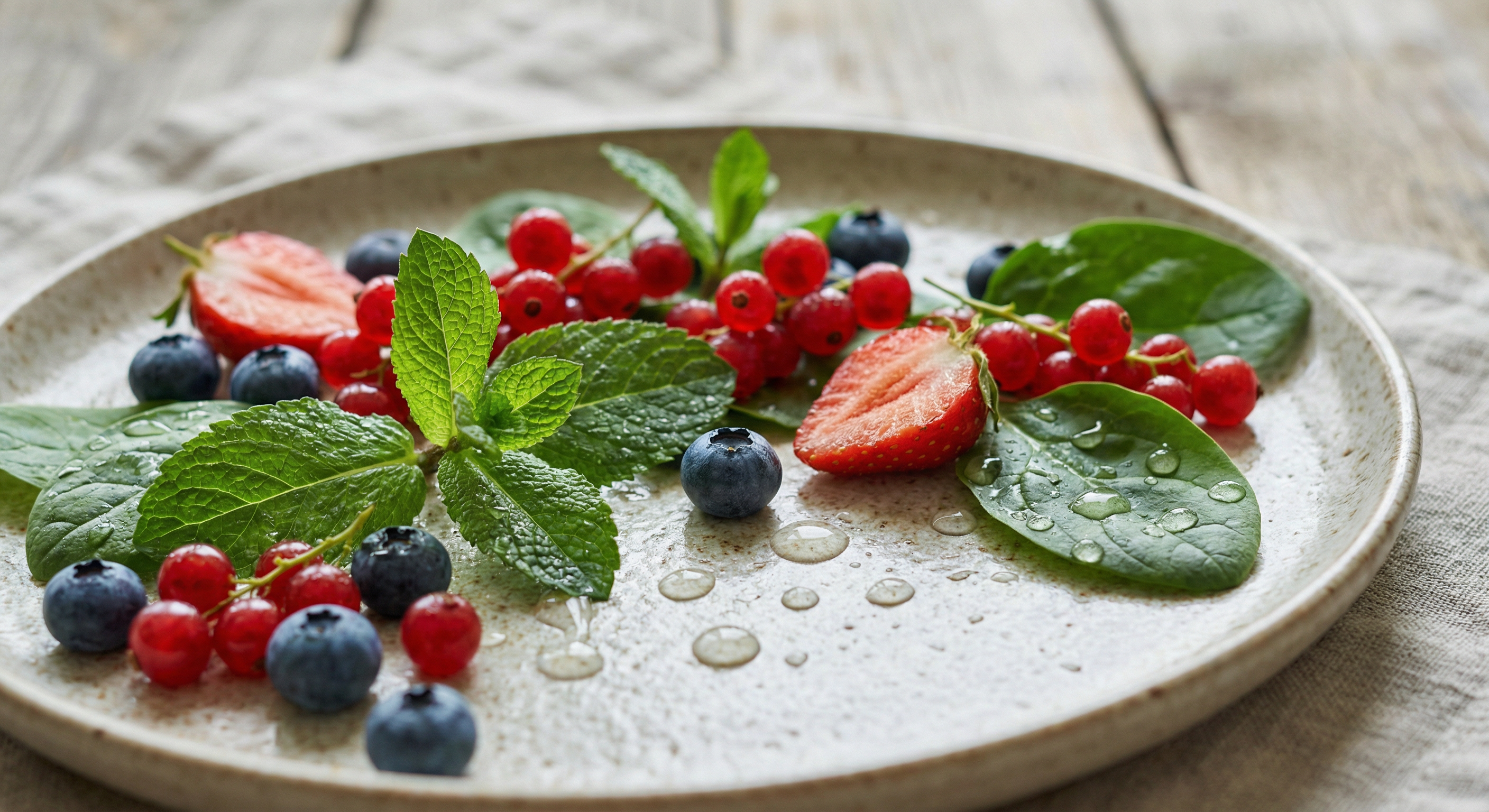 Calming scene with tea and plants — sleep hygiene and rest